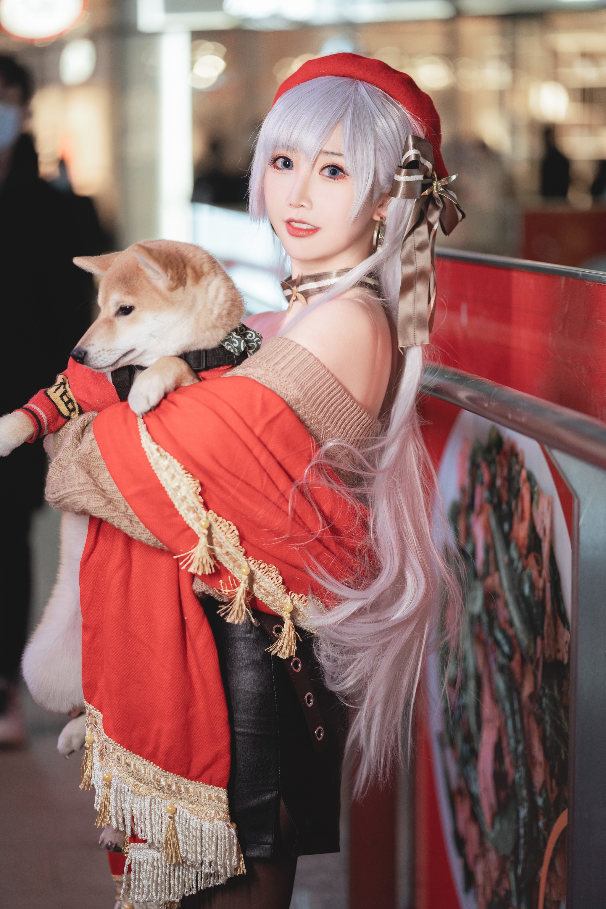 图片[1]-面饼仙儿 – NO.103 Coser面饼仙儿 圣诞贝法 [17P]-XikXak